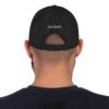 Distressed Hat Black Back