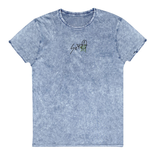 Unisex Denim Wash Sora T Shirt